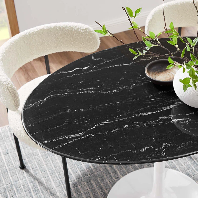 Lippa Dining Table closeup view