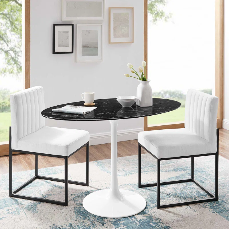 Lippa Dining Table on site view