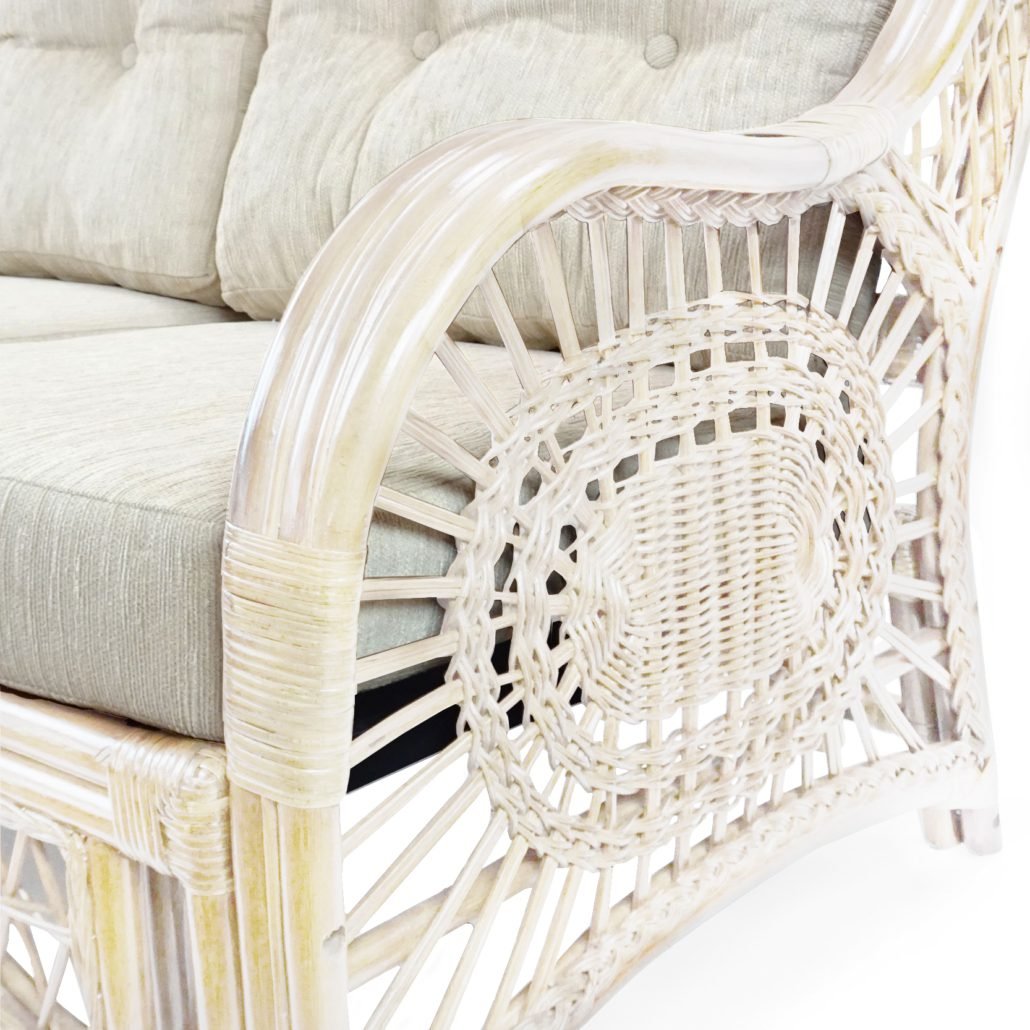 Malibu Handmade 3-Seater Sofa closeup detail