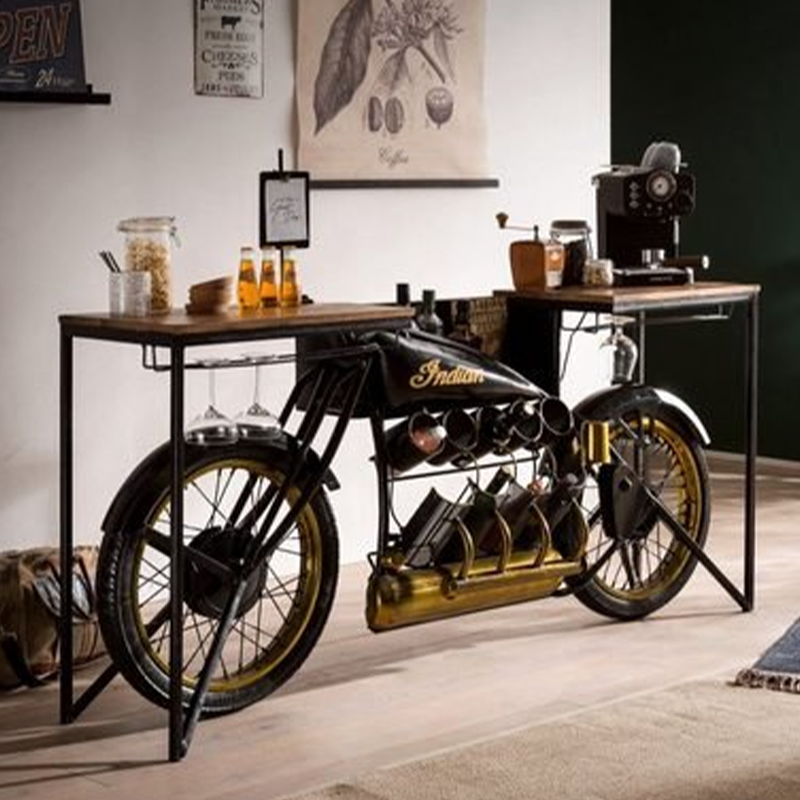 Massive-Bartisch-Motorradbar-Ind