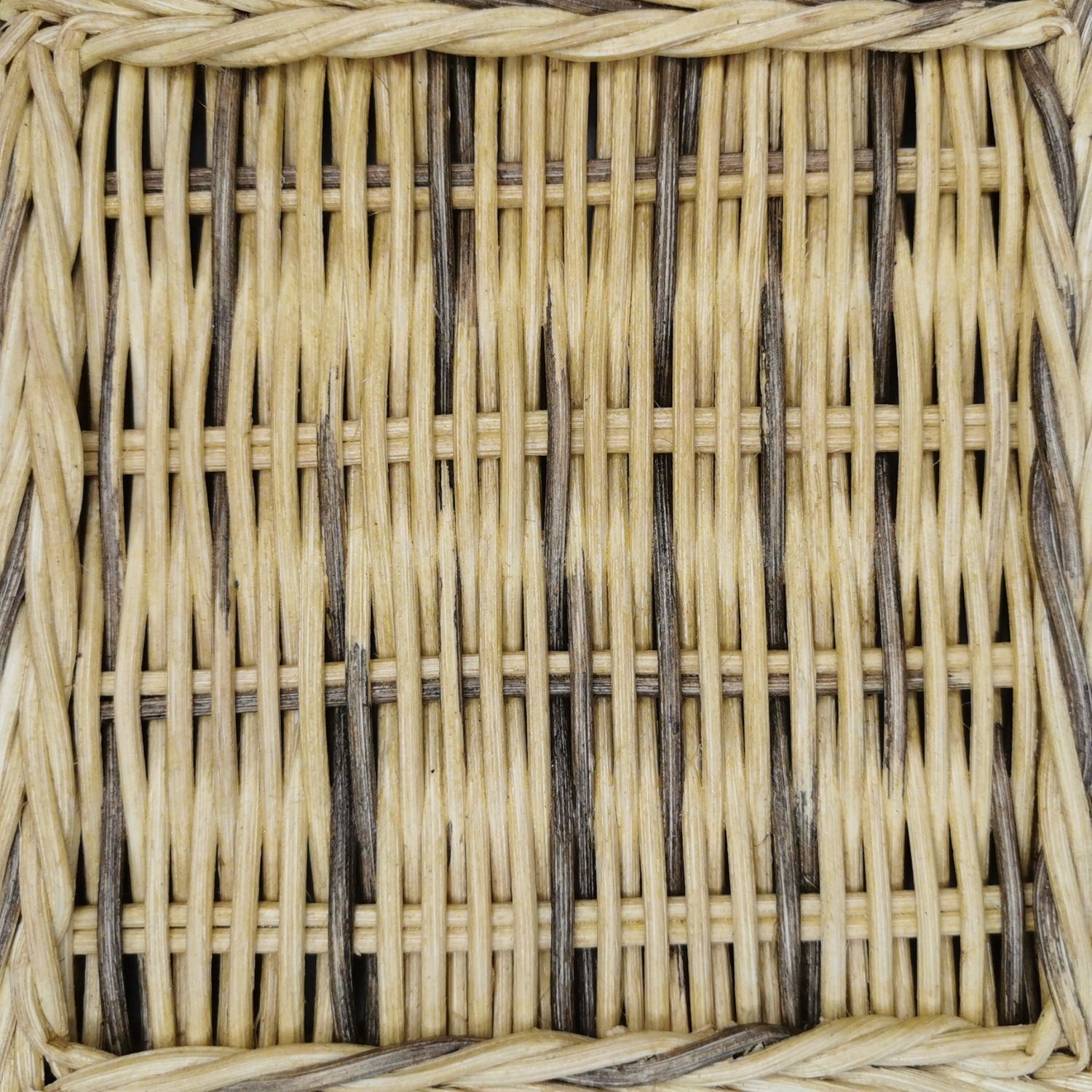 Rattan bed _Round_ bed frame cane material detail