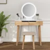 Rowell Vanity Table Set in room