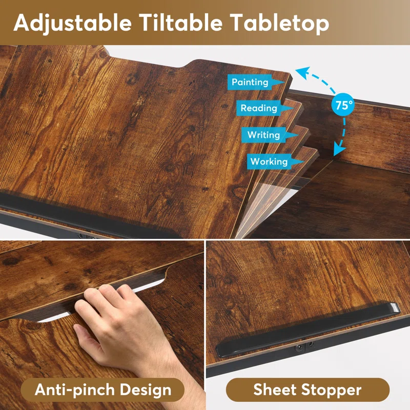 Shelsie Desk adjustable