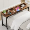 Shelsie Desk on bed top view