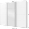 Sliding door wardrobe Bern dimensions