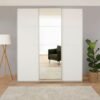 Sliding door wardrobe in room