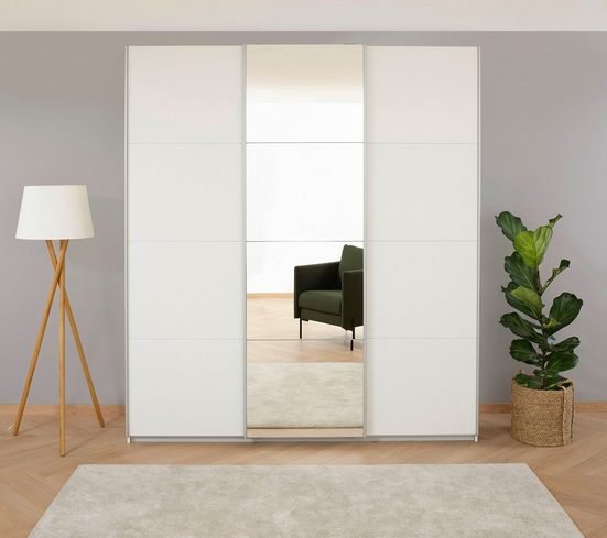 Sliding door wardrobe in room