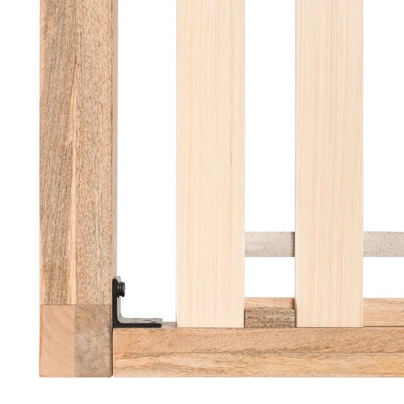 Solid Wood Platform Bed material and joinery detail
