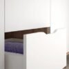 Solid wood Wardrobe closeup drawer