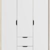 Solid wood Wardrobe front view
