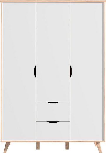 Solid wood Wardrobe front view