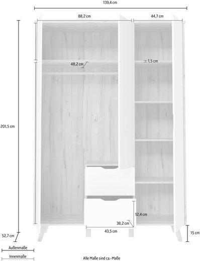 Solid wood Wardrobe png