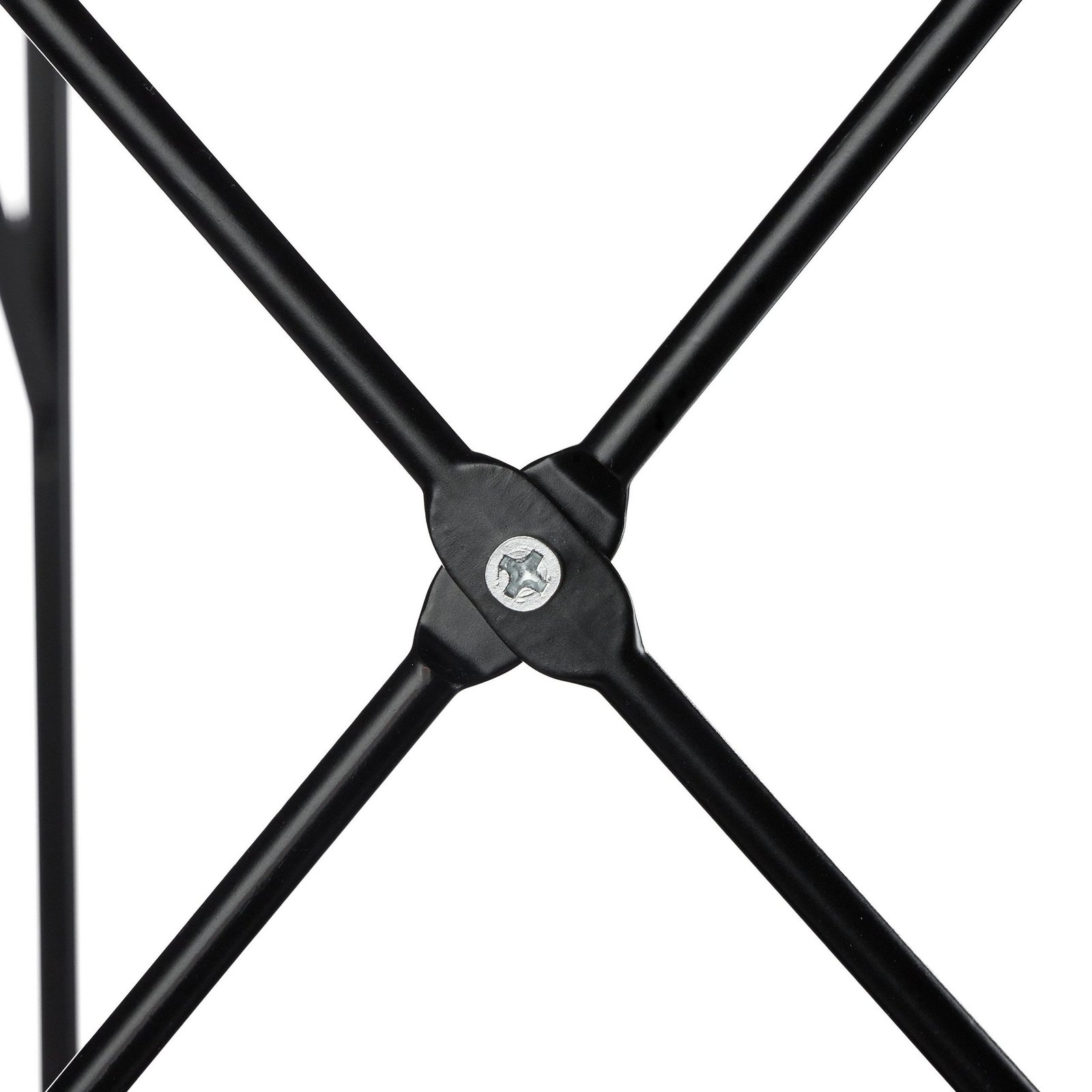 Steel frame Wooden Desk closeup detail