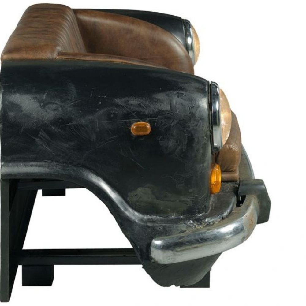 Tripper Repurposed Car Seat Sofa For 2 People Sitting side view png