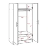 Wardrobe Cabinet dimensions