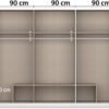 Wardrobe Gamma dimensions (1)