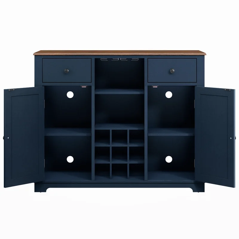 Wine Bar Cabinet front view png
