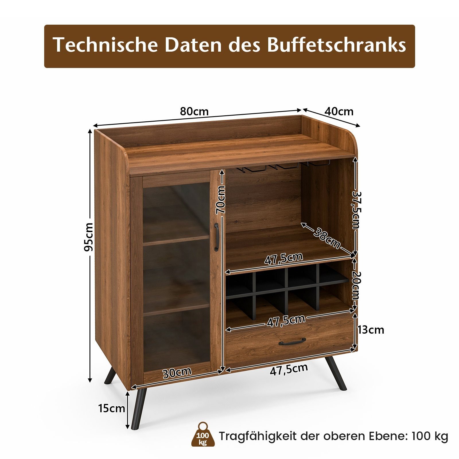 Wine cabinet all dimentions