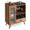 Wine cabinet isometric view png