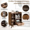 Wine cabinet zoomin details