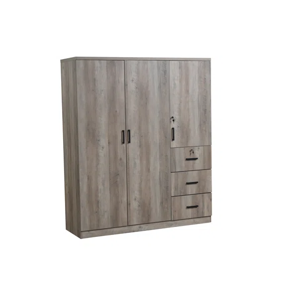 Wood Armoire front angle png